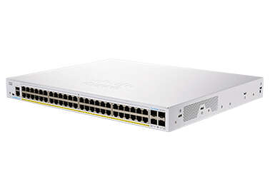 Cisco cbs350-48p-4x-eu hálózati kapcsoló vezérelt l2/l3 gigabit e...