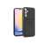 Black Samsung A25 5G phone case with card holder, front and back view