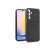 Black Samsung A25 5G phone case with card holder, front and back view