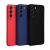 Forcell Soft Samsung Galaxy A25 5G cases in red, blue and black