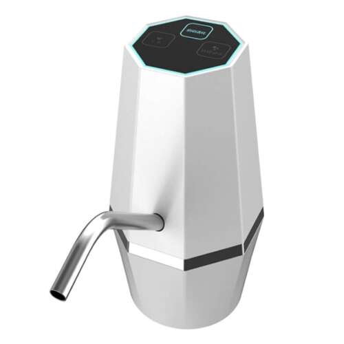 Elektromos vízpumpával ellátott vízszűrő, újratölthető, USB töltéssel, 4,5L-től 18,9L-ig terjedő vizes palackokhoz