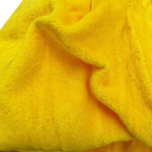 Kellemes tapintású puha plüss takaró - citromsárga, 150*200cm (BBCD) 90863585 Plédek
