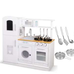 Kuchnia do zabawy All 4 Home XXL z oświetleniem i akcesoriami #biały