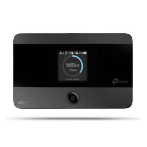 TP-Link M7350 4G LTE hordozható Wi-Fi router, fekete - TP-Link