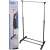 Gurulós fém ruhatartó állvány, 160 cm, in its packaging