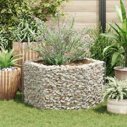 Gabion Magaságyás - Hatszögletű - 100x90x50 cm 172255493 - Magaságyás