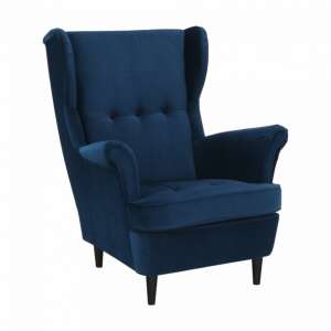 Füles fotel, kék/dió, RUFINO 2 NEW 90888115 
