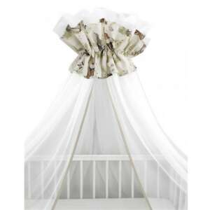 Erdei Barátok Baldachin babaházhoz, 400x170 cm, Natúr/Zöld - Baldachin