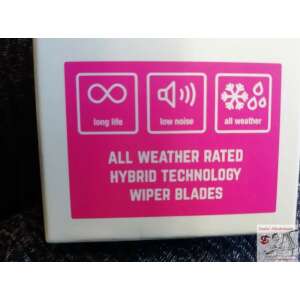 Integrale Hybrid ablaktörlő lapátok, minden időjárásra alkalmas, hosszú élettartam, alacsony zajszint - Bottari