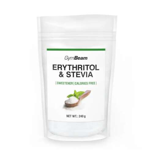 GymBeam Eritrit & Stévia Édesítőszer - 240g