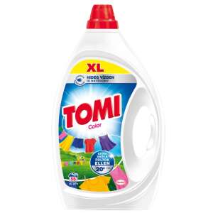 Detergent lichid Tomi Color pentru rufe colorate, 2,475L, 55 spălări - Gel de spălare, Clătiți și Capsulă de spălare