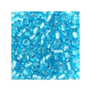 Átlátszó Kásagyöngy - Ezüst Bélés - 4mm - 10g 90941975 - Gyöngy & Gyöngyfűző