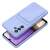 Samsung A15 5G phone case with card holder, purple