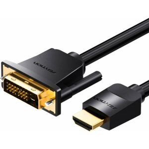 Vention HDMI to DVI Cable 1.5m - High-Quality Video Connection - HDMI Cable
