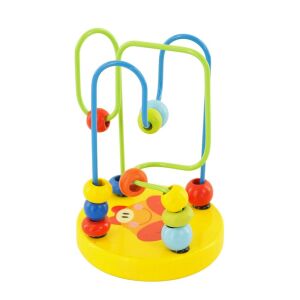 Kis golyóvezető labirintus játék - rák, fa golyópálya kisgyermekeknek, finommotoros készségfejlesztő - Golyópálya