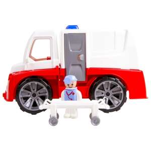 Lena Truxx 28 cm ambulans zabawka samochodowa z lekarzem i noszami, widok z przodu - Gra