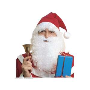 Nikolaus Kostüm Set mit Hut, Haar, Bart, Schnurrbart und Augenbrauen, Marke Widmann - Weihnachtsmannkostüme
