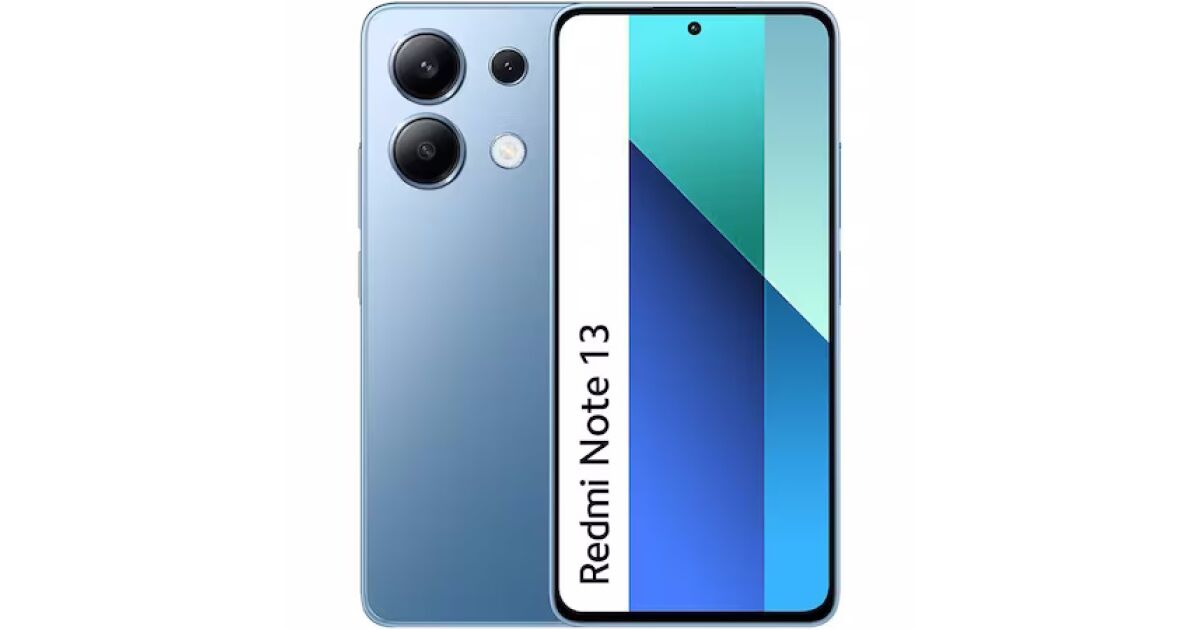 Xiaomi Redmi Note 13 256GB 8GB RAM Mobile Phone, Ice Blue Xiaomi Redmi Note 13 256GB 8GB RAM Mobile Phone, Ice Blue