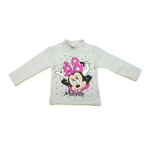 Hosszú ujjú belül bolyhos kislány póló Minnie mintával - 110-es méret 90951714 "Minnie"  Gyerek hosszú ujjú póló