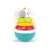Hola Roly Poly Unicorn Stacking Toy, with 4 colorful rings and a unicorn head, for babies and toddlers