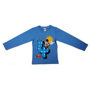 Disney Mickey hosszú ujjú szülinapos póló 4 éves - 110-es méret 90953830 "Mickey"  Gyerek hosszú ujjú pólók