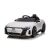 Fehér Moni Audi RS E-TRON elektromos kisautó gyerekeknek, elölnézet