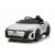 Moni Audi RS E-TRON fehér elektromos autó gyerekeknek, elölnézet