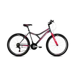 Capriolo Diavolo 600 26" női MTB kerékpár 17" Grafit-Rózsaszín 2020 90957679 Női kerékpárok