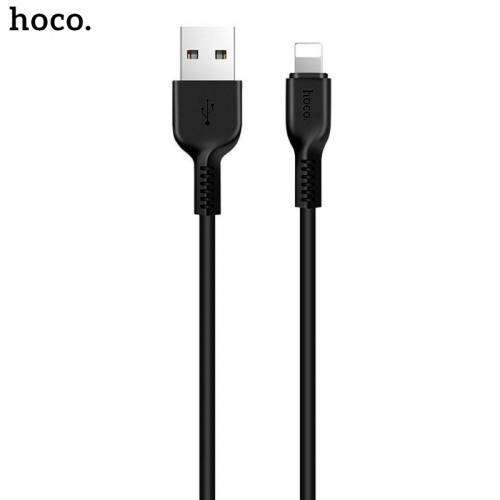 Hoco X20 Lightning USB kábel, 1 méter, fekete, gyors töltés, adatátvitel