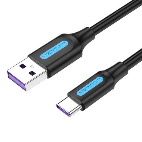 Vention COZBD USB 3.0 A to USB-C cable, 0.5m, black