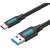 Vention COZBD USB 3.0 A to USB-C cable, 0.5m, black