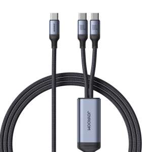 Joyroom Speedy Series SA21-1T2 2-in-1 USB-C to USB-C charging cable - USB Cable