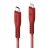 ENERGEA kabel Flow USB-C - LightningC94 MFI 1.5m czerwony/red 60W 3A PD Fast Charge 90961518