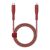 ENERGEA kabel Flow USB-C - LightningC94 MFI 1.5m czerwony/red 60W 3A PD Fast Charge 90961518