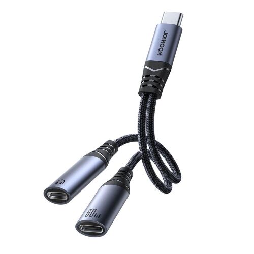 Joyroom SY-C03 USB-C to Dual USB-C DAC Adapter isolated