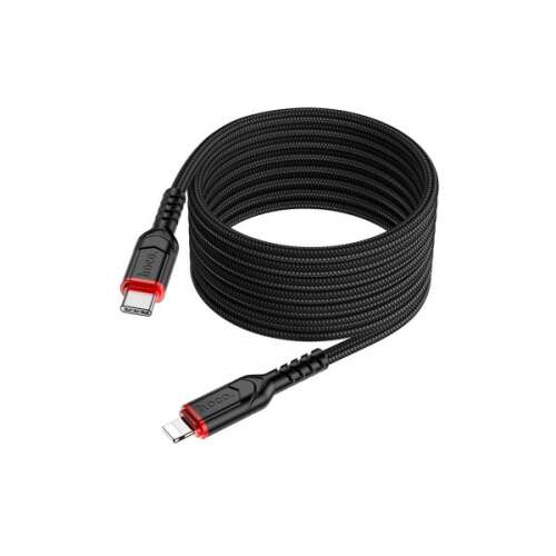 HOCO X59 VICTORY USB TYP-C / LIGHTNING PD KÁBEL 20W 2 METRE ČIERNY 98278135