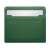 Spigen Valentinus green laptop sleeve with a window to see the laptop screen
