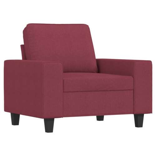 vidaXL Bordó Kanapéfotel - 60 cm