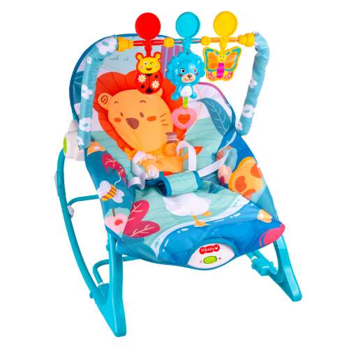 MalPlay rezgő-zenélő Pihenőszék #kék