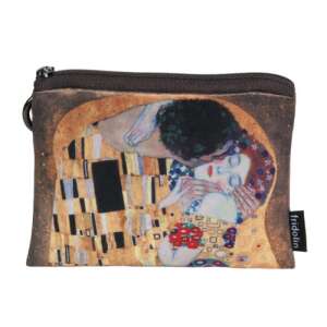 Klimt pénztárca - The Kiss - textil - kicsi 91003341 