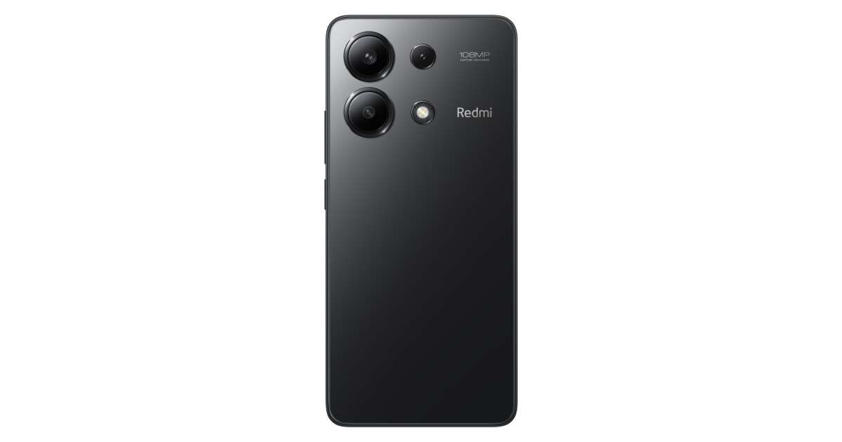 Xiaomi Redmi Note 13 128GB 6GB RAM Mobile Phone, Midnight Xiaomi Redmi Note 13 128GB 6GB RAM Mobile Phone, Midnight