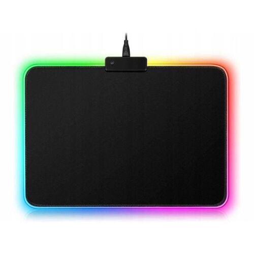 Welora RGB Gamer Mouse Pad 35x25cm with LED lighting