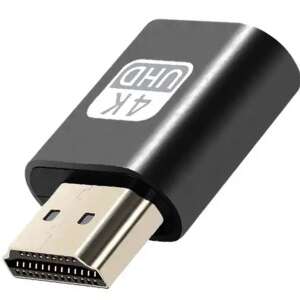 Adapter HDMI do HDMI, 4K UHD, czarny - Konwerter HDMI