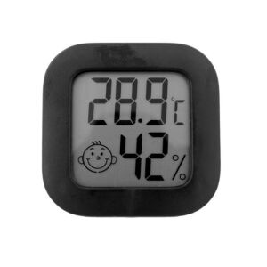 Digitálny teplomer a vlhkomer Welora zobrazujúci teplotu a vlhkosť - Izbové teplomery