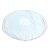 Plain white round beach towel, absorbent