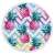 Pineapple beach towel, round, 150cm diameter, colorful, perfect for the beach or pool