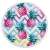 Pineapple beach towel, round, 150cm diameter, colorful, perfect for the beach or pool