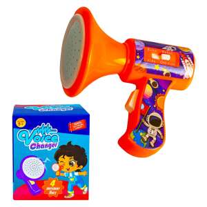 Megafon, elemekkel, 11x7,5x12 cm