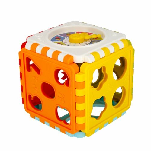 BAMBAM Shape Sorter Cube Toy for Babies and Toddlers