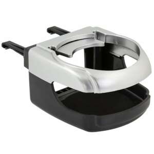 Suport pentru pahare auto, argintiu și negru, AP6 - Suporturi de pahare pentru mașină